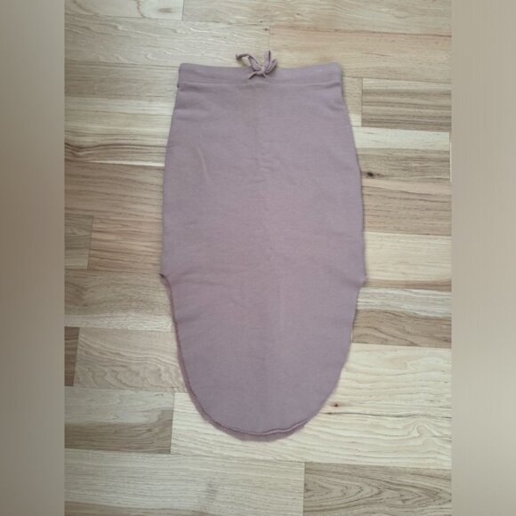Frank & Eileen Donegal Unforgettable skirt in triple fleece in blush size L - Picture 3 of 12